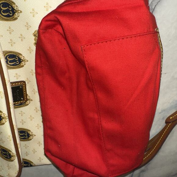 2015 Disneyland Club 33 Logo Dooney & Bourke Letter Carrier Handbag Crossbody LE - Picture 7 of 13